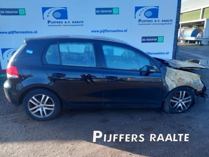 Volkswagen Golf VI 1.4 TSI 122 16V Sloopvoertuig (2009, Zwart)