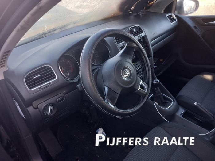 Volkswagen Golf VI 1.4 TSI 122 16V Sloopvoertuig (2009, Zwart)