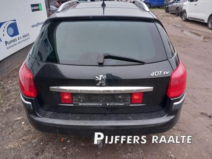 Peugeot 407 SW 2.0 16V Sloopvoertuig (2006, Zwart)