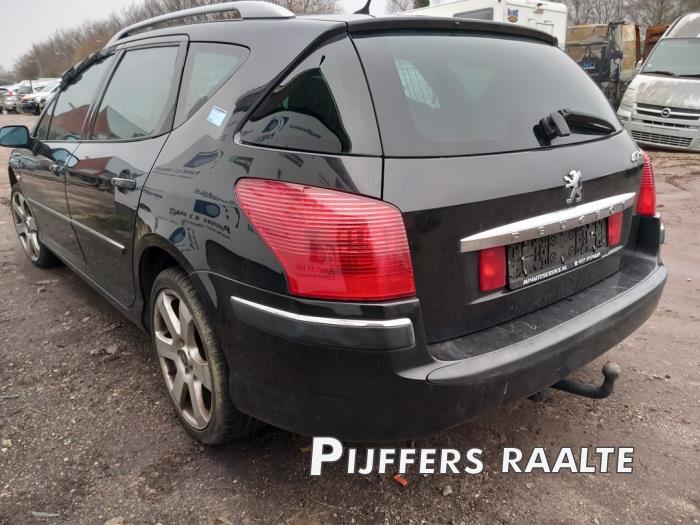 Peugeot 407 SW 2.0 16V Sloopvoertuig (2006, Zwart)