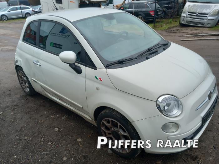 Fiat 500 1.4 16V Sloopvoertuig (2007, Wit)