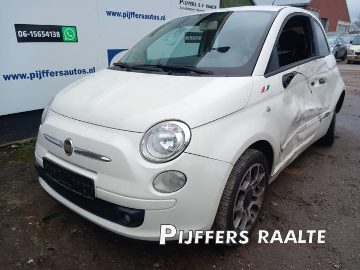 Fiat 500 1.4 16V Sloopvoertuig (2007, Wit)