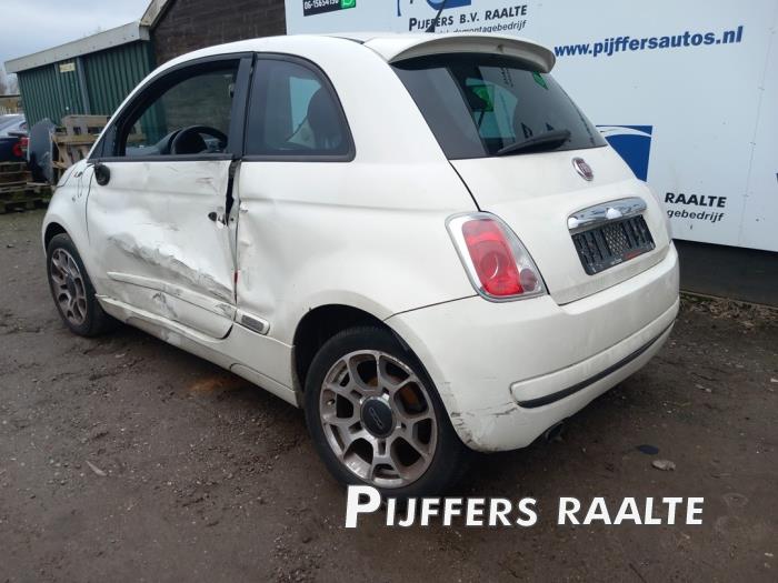Fiat 500 1.4 16V Sloopvoertuig (2007, Wit)