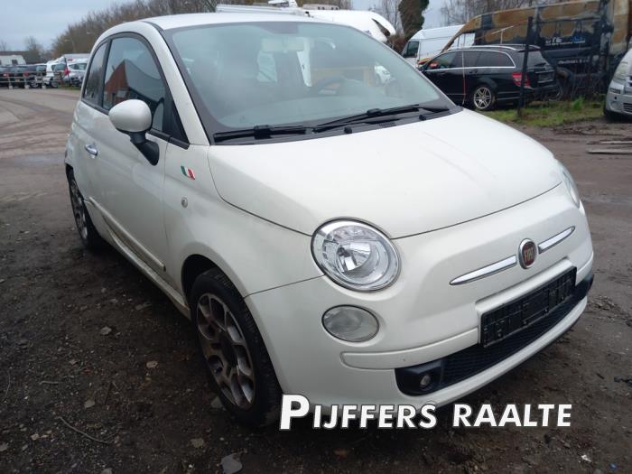 Fiat 500 1.4 16V Sloopvoertuig (2007, Wit)