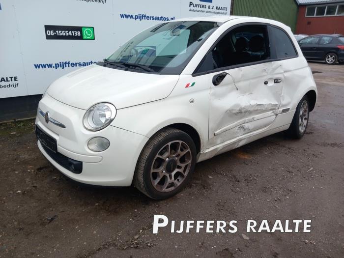 Fiat 500 1.4 16V Sloopvoertuig (2007, Wit)