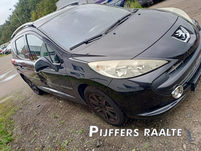 Peugeot 207 SW 1.6 16V Sloopvoertuig (2008, Zwart)