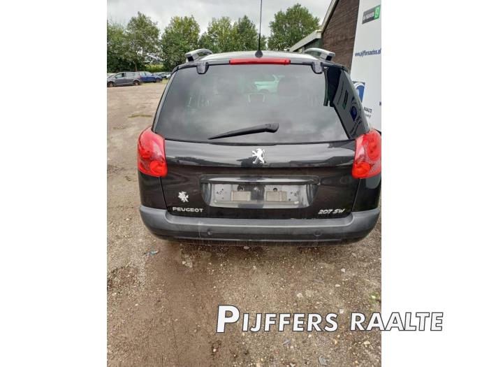 Peugeot 207 SW 1.6 16V Sloopvoertuig (2008, Zwart)