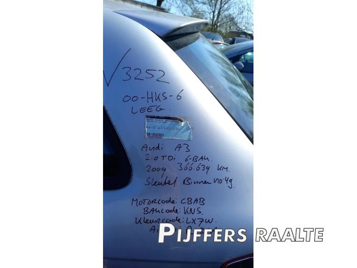 Audi A3 Sportback 2.0 TDI 16V Sloopvoertuig (2009, Grijs)