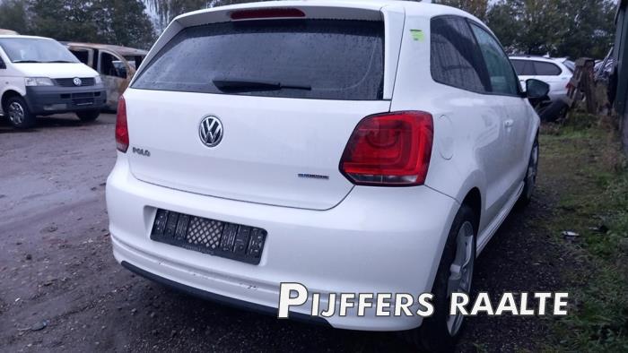 Volkswagen Polo V 1.2 TDI 12V BlueMotion Sloopvoertuig (2010, Wit)