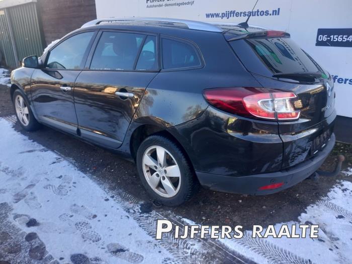 Renault Megane III Grandtour 1.4 16V TCe 130 Sloopvoertuig (2010, Zwart)