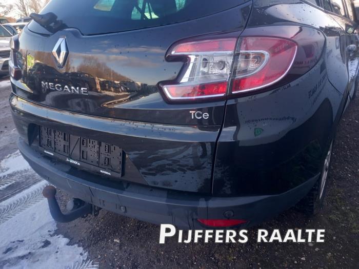 Renault Megane III Grandtour 1.4 16V TCe 130 Sloopvoertuig (2010, Zwart)