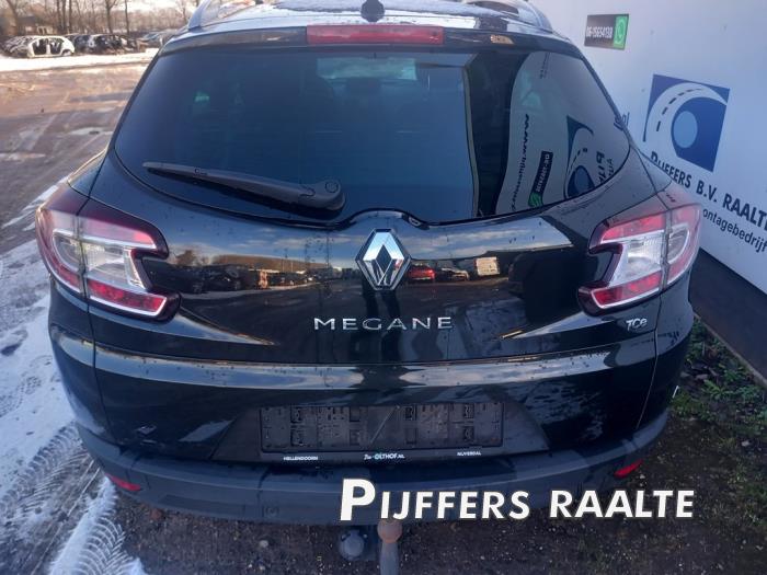 Renault Megane III Grandtour 1.4 16V TCe 130 Sloopvoertuig (2010, Zwart)