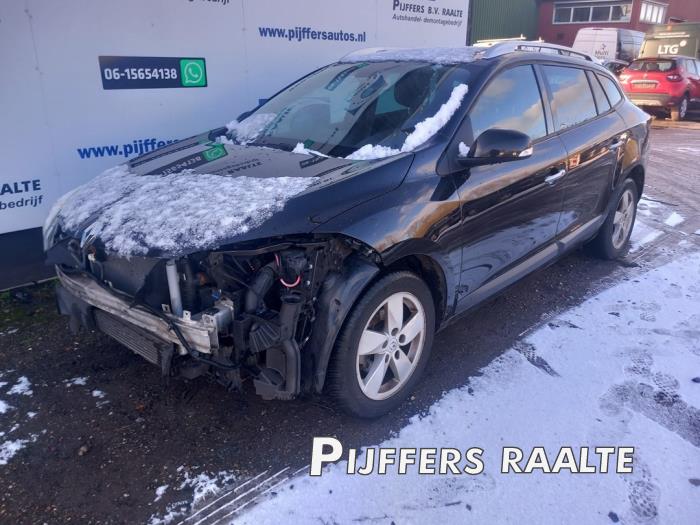 Renault Megane III Grandtour 1.4 16V TCe 130 Sloopvoertuig (2010, Zwart)