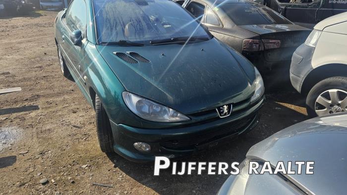 Peugeot 206 CC 2.0 16V Sloopvoertuig (2002, Groen)