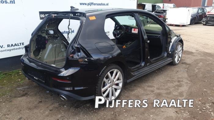 Volkswagen Golf VIII 2.0 GTI Clubsport 16V Sloopvoertuig (2021, Zwart)