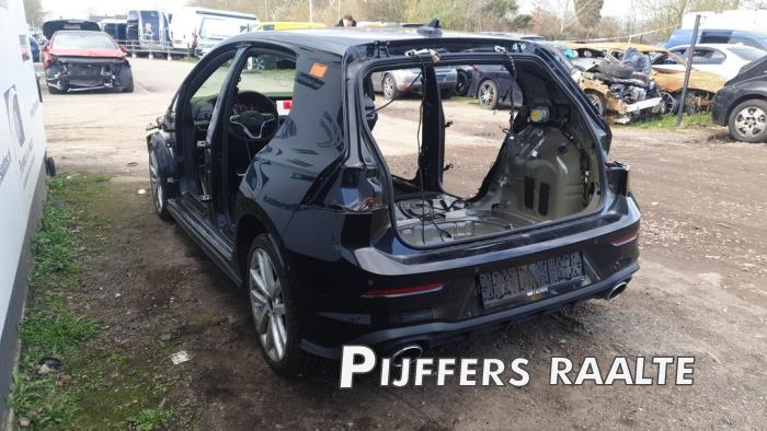 Volkswagen Golf VIII 2.0 GTI Clubsport 16V Sloopvoertuig (2021, Zwart)
