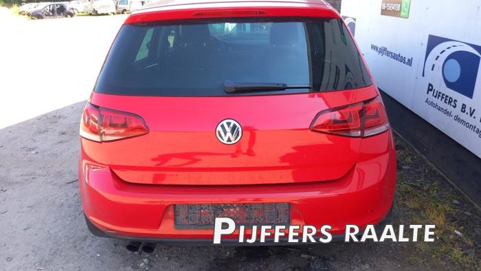 Volkswagen Golf VII 1.4 TSI 16V Sloopvoertuig (2013, Rood)
