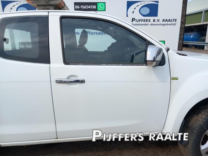 Isuzu D-Max 2.5 D Twin Turbo 4x4 Sloopvoertuig (2016, Wit)