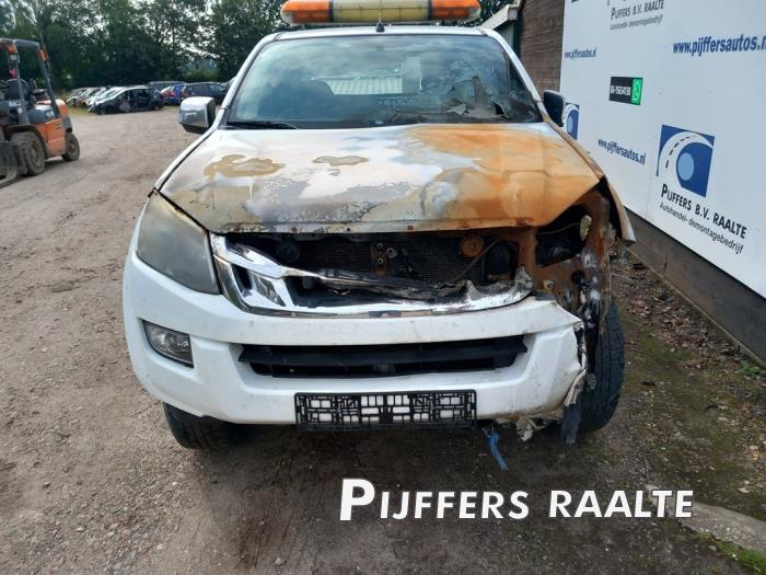 Isuzu D-Max 2.5 D Twin Turbo 4x4 Sloopvoertuig (2016, Wit)