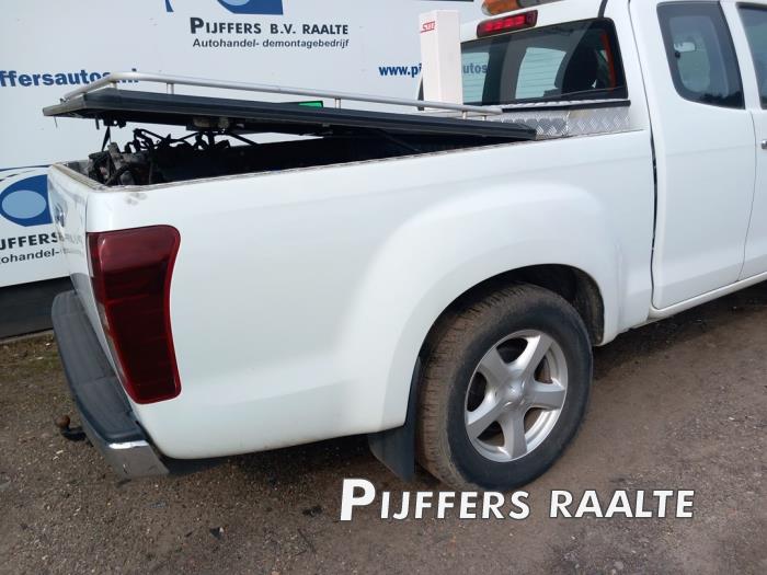 Isuzu D-Max 2.5 D Twin Turbo 4x4 Sloopvoertuig (2016, Wit)