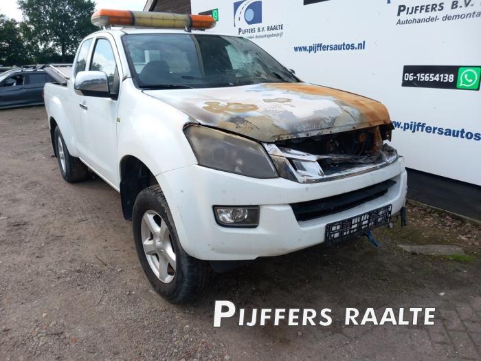 Isuzu D-Max 2.5 D Twin Turbo 4x4 Sloopvoertuig (2016, Wit)