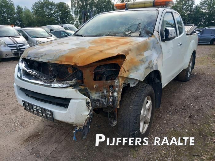 Isuzu D-Max 2.5 D Twin Turbo 4x4 Sloopvoertuig (2016, Wit)