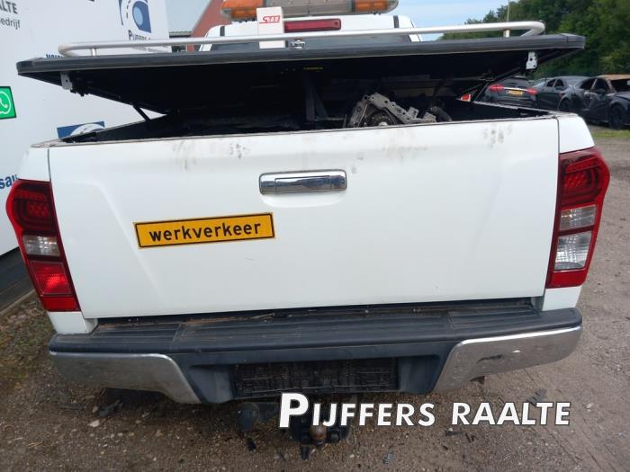 Isuzu D-Max 2.5 D Twin Turbo 4x4 Sloopvoertuig (2016, Wit)