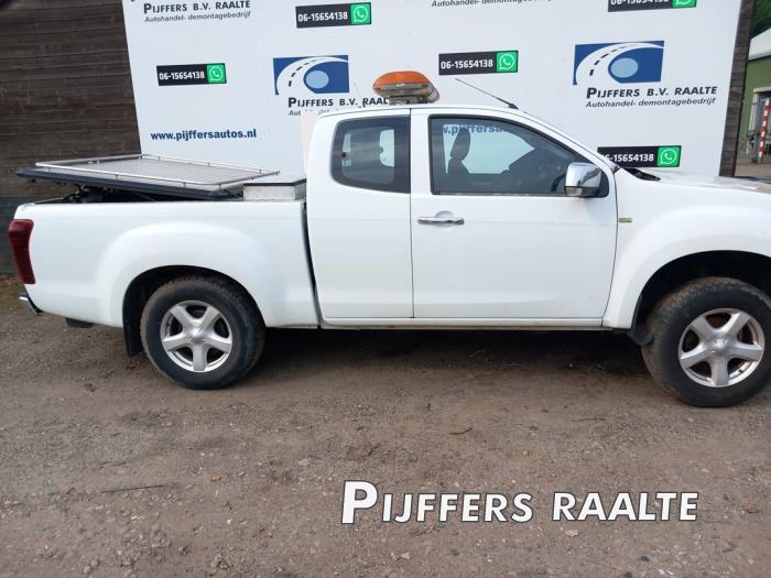 Isuzu D-Max 2.5 D Twin Turbo 4x4 Sloopvoertuig (2016, Wit)