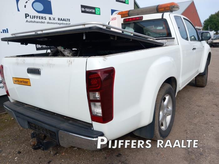 Isuzu D-Max 2.5 D Twin Turbo 4x4 Sloopvoertuig (2016, Wit)