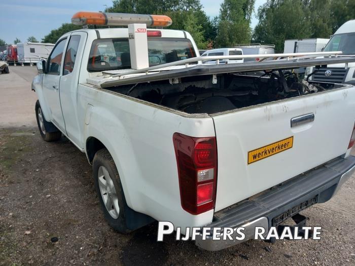 Isuzu D-Max 2.5 D Twin Turbo 4x4 Sloopvoertuig (2016, Wit)