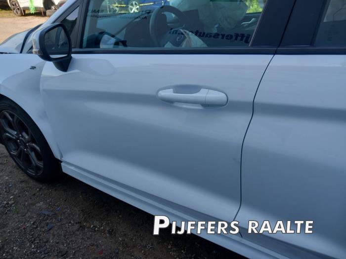 Ford Fiesta 7 1.0 EcoBoost 12V 100 Sloopvoertuig (2018, Wit)