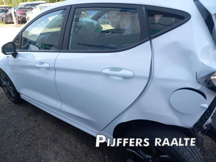 Ford Fiesta 7 1.0 EcoBoost 12V 100 Sloopvoertuig (2018, Wit)