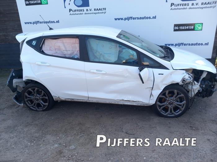 Ford Fiesta 7 1.0 EcoBoost 12V 100 Sloopvoertuig (2018, Wit)