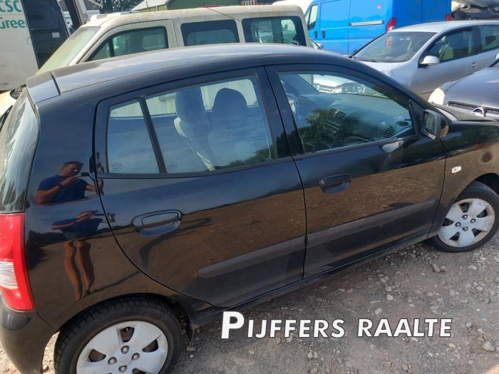 Kia Picanto 1.0 12V Sloopvoertuig (2006, Zwart)