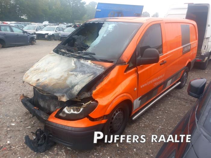Mercedes Vito 2.2 109 CDI 16V Sloopvoertuig (2010, Wit)