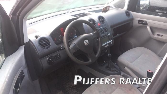 Volkswagen Caddy III 1.9 TDI Sloopvoertuig (2009, Zwart)