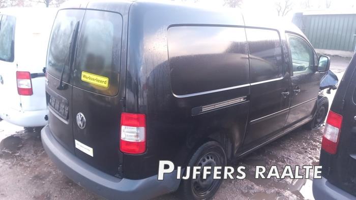 Volkswagen Caddy III 1.9 TDI Sloopvoertuig (2009, Zwart)