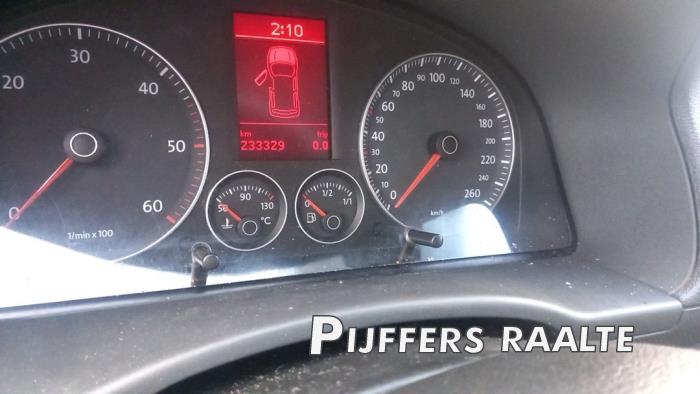 Volkswagen Caddy III 1.9 TDI Sloopvoertuig (2009, Zwart)