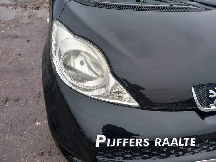 Peugeot 107 1.0 12V Sloopvoertuig (2011, Zwart)