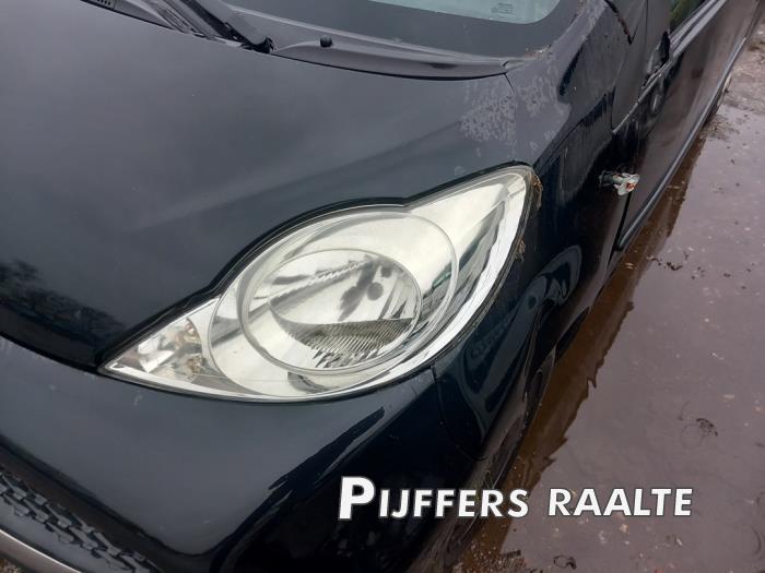 Peugeot 107 1.0 12V Sloopvoertuig (2011, Zwart)