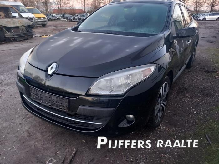 Renault Megane III Grandtour 1.4 16V TCe 130 Sloopvoertuig (2011, Zwart)