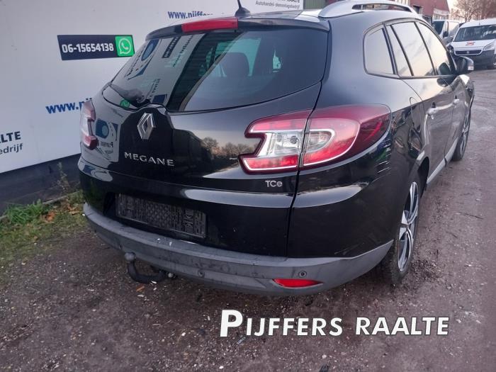 Renault Megane III Grandtour 1.4 16V TCe 130 Sloopvoertuig (2011, Zwart)
