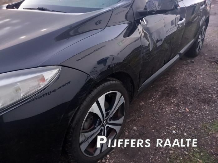 Renault Megane III Grandtour 1.4 16V TCe 130 Sloopvoertuig (2011, Zwart)