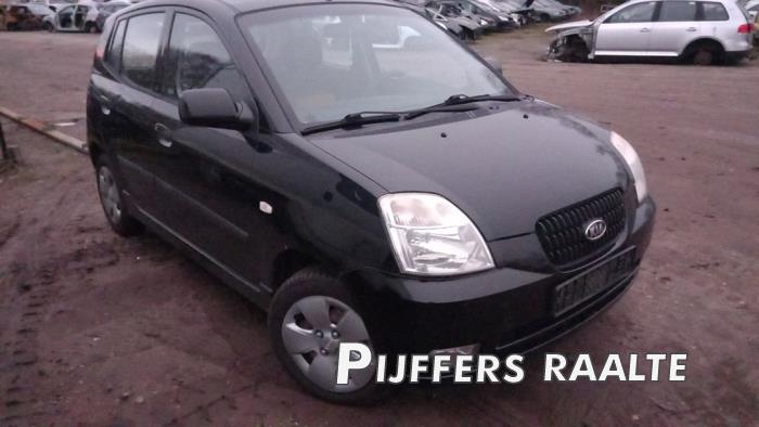 Kia Picanto 1.0 12V Sloopvoertuig (2006, Zwart)