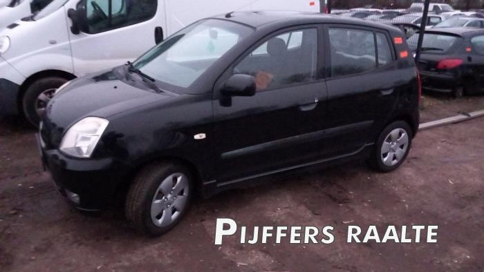 Kia Picanto 1.0 12V Sloopvoertuig (2006, Zwart)