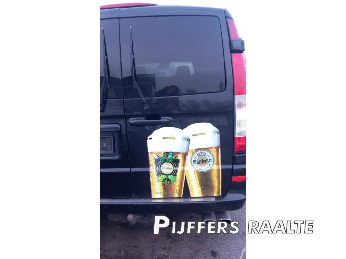 Mercedes Vito 3.0 120 CDI V6 24V Sloopvoertuig (2010, Zwart)