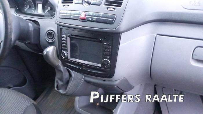 Mercedes Vito 3.0 120 CDI V6 24V Sloopvoertuig (2010, Zwart)