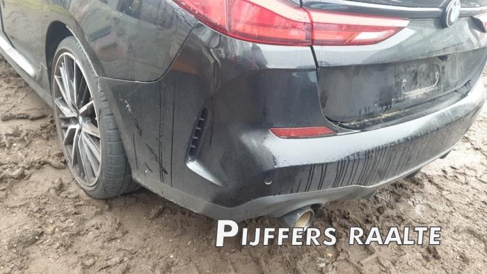 BMW 2 serie Gran Coupe 218i 1.5 TwinPower Turbo 12V Sloopvoertuig (2022, Zwart)