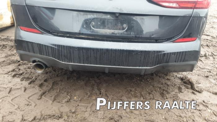 BMW 2 serie Gran Coupe 218i 1.5 TwinPower Turbo 12V Sloopvoertuig (2022, Zwart)