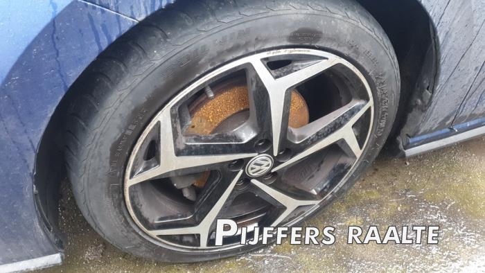 Volkswagen Polo VI 1.0 TSI 12V BlueMotion Sloopvoertuig (2018, Blauw)